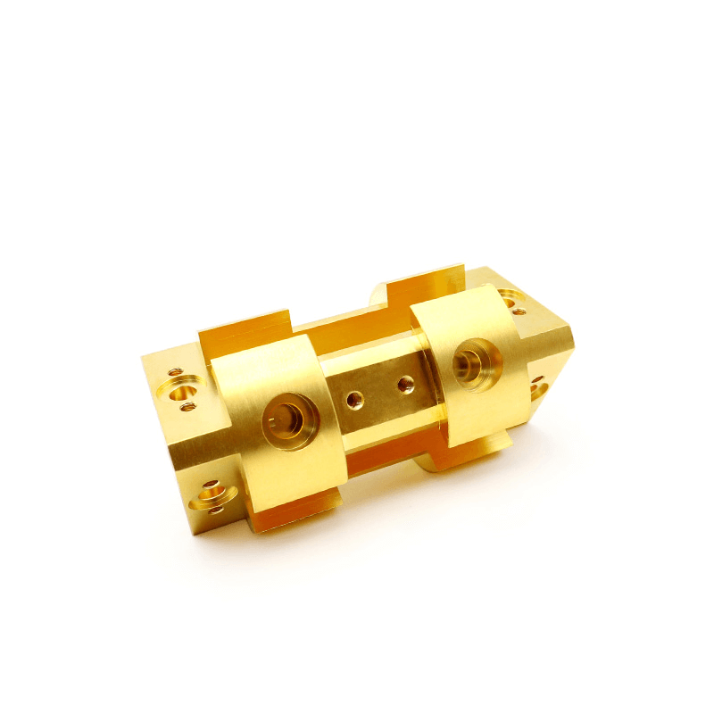 Gold plating on brass material