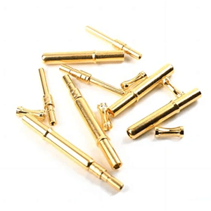 Brass pin gold-plated