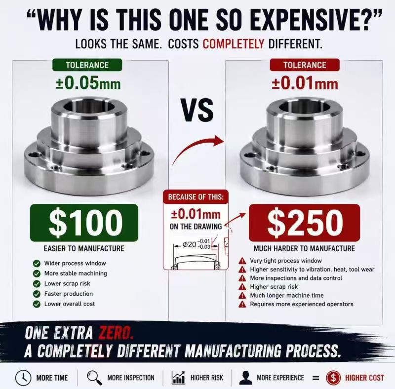 CNC Machining Tolerance and Cost: How to Reduce Manufacturing Costs